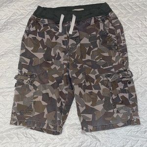 Buzz Cuts Camo Print Cargo Shorts